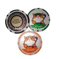 3 TONE clay Poker Chips with your denomination,clay poker chip with your denomination,casino chip with your design