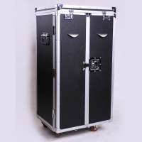 Professional aluminium trolley watch case